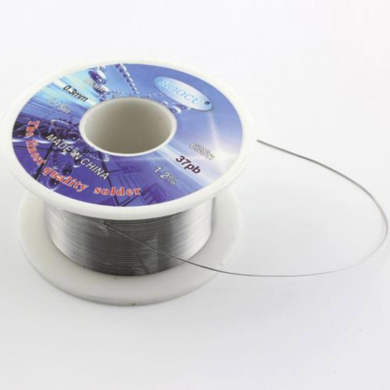 Tin/Lead Rosin Core Solder Wire 0.3Mm 2% Flux Reel Welding Line 50G Fishing-One Loves One Store-Bargain Bait Box