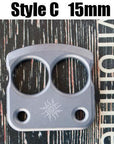 Tito Edc Titanium Alloy Multipurpose Two Holes Tools Meteorite Keychain Outdoors-TITO TITANIUM Official Store-StyleC15mm-Bargain Bait Box