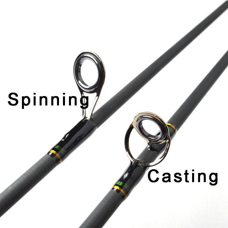 Toma 1.84M Carbon Spinning Baitcasting Lure Fishing Rod 3 Sections 603Ul Fast-Spinning Rods-ToMa Official Store-White-Bargain Bait Box