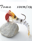 Toma 1Pcs Soft Shrimp Fishing Lures Artificial Shrimp Baits 7G/13G/19G Soft Lure-ToMa Official Store-H-Bargain Bait Box