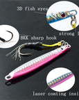 Toma 5 Pieces Brand Jig 4 Colors Jigging Metal Spoon Lure High Quality Vib-ToMa Official Store-7g color mix random-Bargain Bait Box
