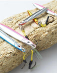 Toma 5 Pieces Brand Jig 4 Colors Jigging Metal Spoon Lure High Quality Vib-ToMa Official Store-7g color mix random-Bargain Bait Box