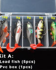 Toma Soft Lure Kit Set 18G 14G 13G 9G 8G Wobblers Artificial Bait Silicone-ToMa Official Store-Kit A-Bargain Bait Box