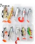 Toma Soft Lure Kit Set 18G 14G 13G 9G 8G Wobblers Artificial Bait Silicone-ToMa Official Store-Kit A-Bargain Bait Box