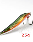 Top-Level 18G 25G Colorful Zinc Spoon Metal Lures Fishing Lures Brand Hard-ToMa Official Store-green 25g-Bargain Bait Box