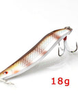 Top-Level 18G 25G Colorful Zinc Spoon Metal Lures Fishing Lures Brand Hard-ToMa Official Store-white 18g-Bargain Bait Box