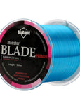 Top Quality Blade Band Nylon Transparent Fishing Line Fishing Tackle 500M Ice-NUNATAK Fishing Store-White-0.4-Bargain Bait Box