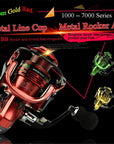 Top Quality Metal Spinning Fishing Reel 14Bb Xf1000-Xf7000 Ratio 5.1:1 4.7:1-Spinning Reels-NUNATAK Fishing Store-Luxury Gold-1000 Series-Bargain Bait Box