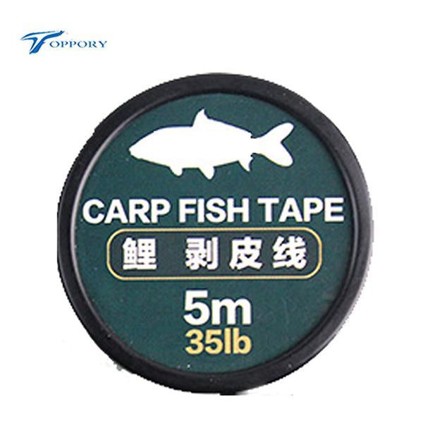 Toppory 5 Meters 25Lb 35Lb Coated Hook Link For Carp Fishing Hair Rig Anti-Toppory Store-5M 35LB-Bargain Bait Box