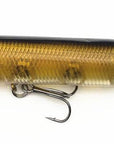 Topwater Fishing Pencil Lure 94Mm 18G Artificial Hard Bait Mini Magician Snake-Even Sports-1 Yellow Red-Bargain Bait Box