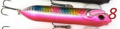 Topwater Fishing Pencil Lure 94Mm 18G Artificial Hard Bait Mini Magician Snake-Even Sports-8 Color-Bargain Bait Box