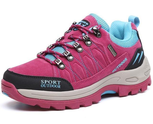 Trainers Men And Women Plus Size 36-45 46 47 Hiking Shoes Anti-Skid-BP Outdoor Sneakers Store-Women fuchsia-5.5-Bargain Bait Box