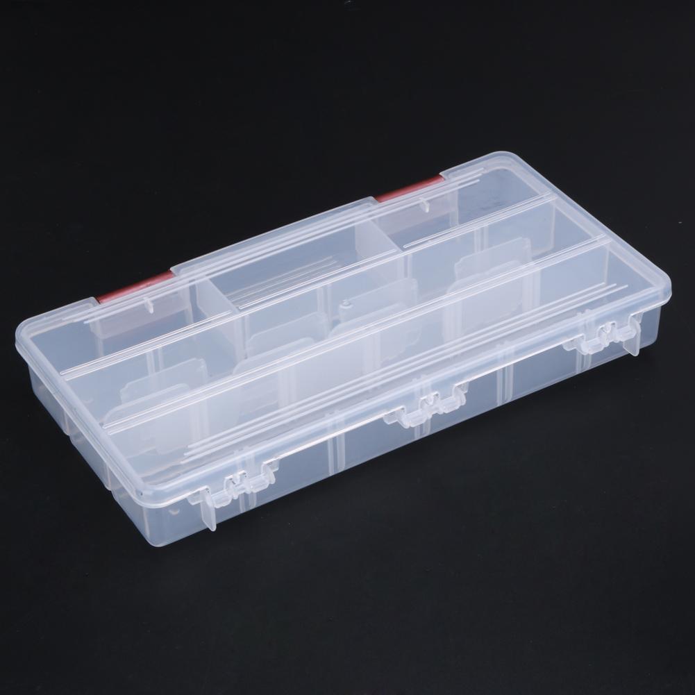 Transparent Fishing Lures Box Plastic Visible Carp Fishing Box Holder Bait-walkinhorizon Store-Bargain Bait Box