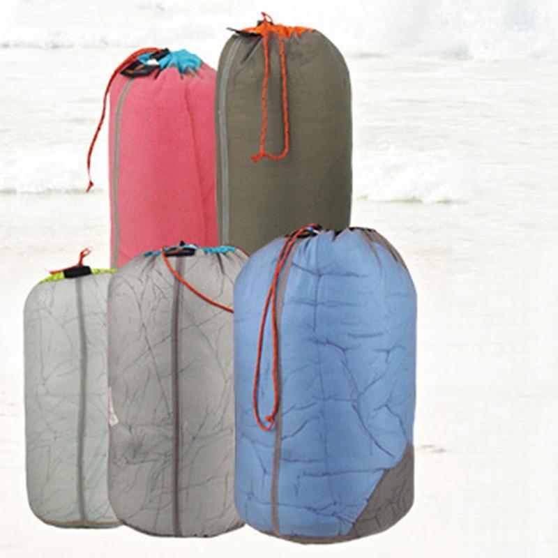 Travel Camping Sports Ultralight Mesh Stuff Sack Drawstring Storage Bag Stuff-BestSellingMall Store-S-Bargain Bait Box