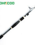 Travel Fishing Rod 1.8M 2.1M 2.4M 2.7M Spinning Fishing Rod Mh Hard Telescopic-John Fishing Tackle-White-1.8 m-Bargain Bait Box