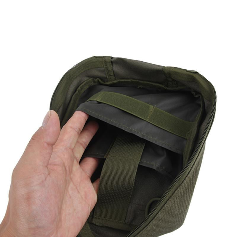 Travel Hunting Hiking Tactical Ifak First Aid Bag Molle Emt Medical Utility-GOGOGO Outdoor Store-mud color-Bargain Bait Box