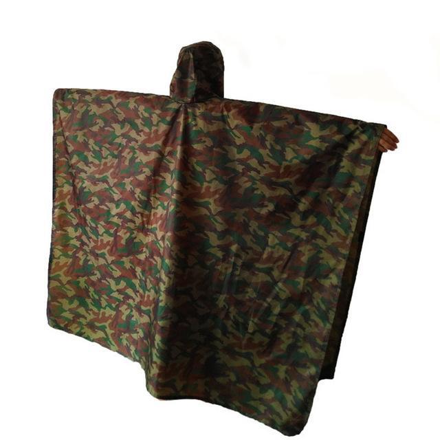 Travel Kits Waterproof Multifunctional Outdoor Tools Mat Poncho Cover Clothes-DICHSKI DL Store-Army Green-Bargain Bait Box