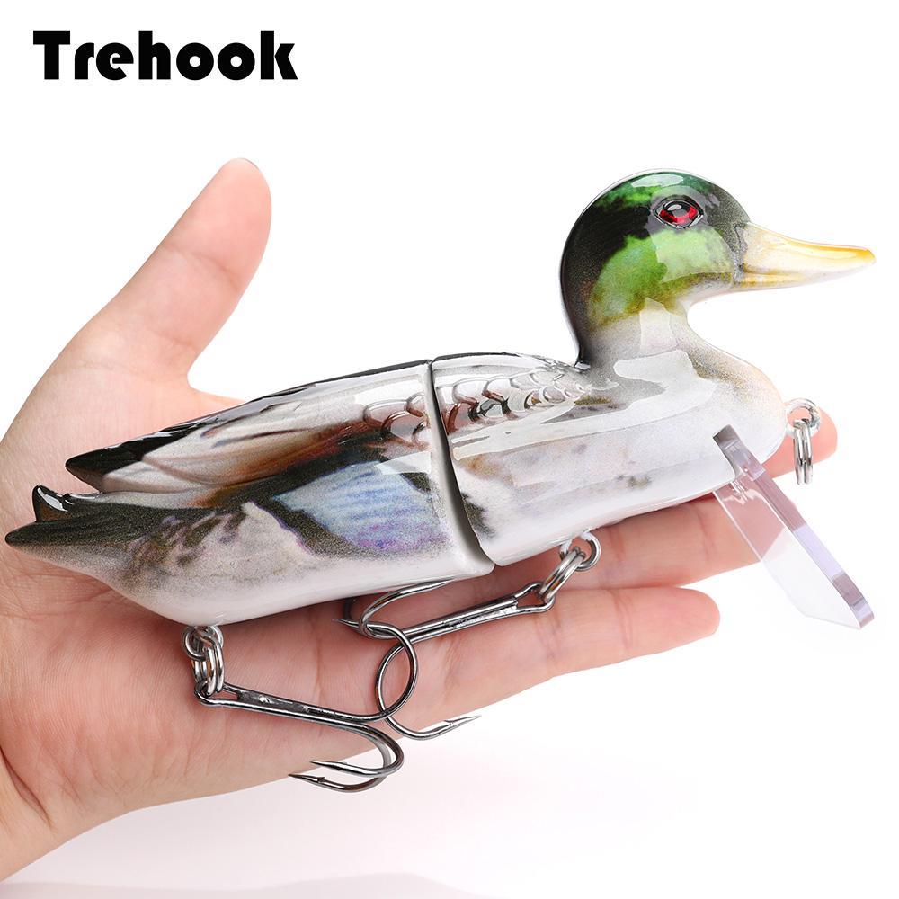 Trehook Fishing Lure 15Cm 90G Big Duck Floating Wobblers For Pike Fishing Minnow-Fishing Lures-Trehook Store-Color A-Bargain Bait Box