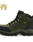 Trekking Shoes Men'S Hiking Shoes Anti-Skid Climbing Boots Athletic Breathable-Shoes-Bargain Bait Box-Green-5-Bargain Bait Box