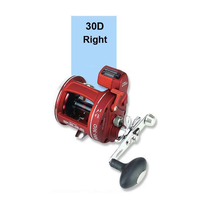Trolling Counter Fishing Drum Reel 12Bb Bearings Baitcasting Fishing Reel Line-Baitcasting Reels-LooDeel Outdoor Sporting Store-30D Right Hand-Bargain Bait Box