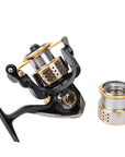 Trulinoya Double Metal Spool Spining Fishing Reel 5.2:1 8+1Bb 230G Bass Or-Spinning Reels-Shop3402008 Store-Bargain Bait Box
