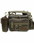 Trulinoya Fishing Bag Tackle Waterproof Canvas Fishing Waist Bag For Sports-Tackle Bags-Bargain Bait Box-Army Green-Bargain Bait Box