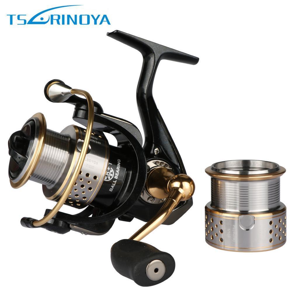 Trulinoya Fs2000 Spinning Fishing Reel+1 Metal Spare Spool Saltwater Lure-Spinning Reels-Goture Fishing Store-Bargain Bait Box