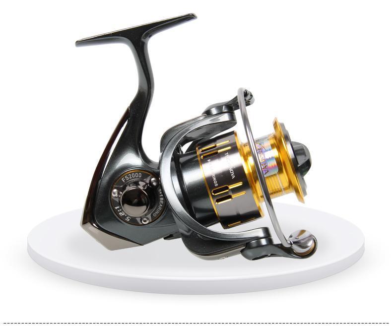 Trulinoya Spinning Fishing Reel Aluminium Lightweight Fishng Gear Hard Bait Soft-Spinning Reels-Extragreen Fishing-Bargain Bait Box