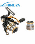 Trulinoya Spinning Reel + One Spare Spool Fishing Reel 2000 Series 5.2:1 9Bb 6Kg-Spinning Reels-Bassking Fishing Tackle Co,Ltd Store-Bargain Bait Box