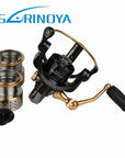 Trulinoya Spinning Reel + One Spare Spool Fishing Reel 2000 Series 5.2:1 9Bb 6Kg-Spinning Reels-Bassking Fishing Tackle Co,Ltd Store-Bargain Bait Box