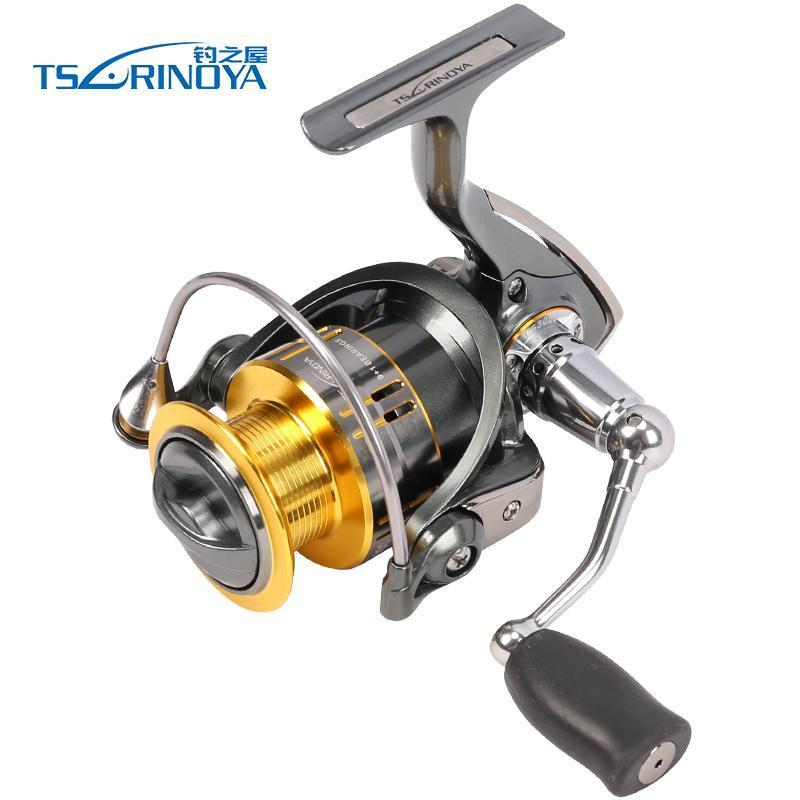 Tsurinoya 10Bb 5.2:1 Spinning Fishing Reel Lure Reel Fs800 Fs1000 Fs2000-Spinning Reels-We Like Fishing Tackle Co.,Ltd-Gold-Bargain Bait Box
