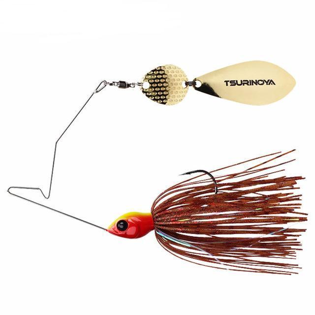 Tsurinoya 4Pcs/Lot Spinner Bait Head Weight 11G Rubber Jig Heag Fishing Lure-Hepburn's Garden Store-A-Bargain Bait Box