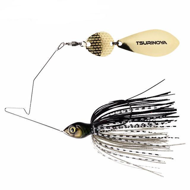 Tsurinoya 4Pcs/Lot Spinner Bait Head Weight 11G Rubber Jig Heag Fishin –  Bargain Bait Box