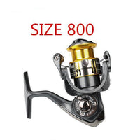 Tsurinoya 800/1000 Spining Reel 9+1Bb/5.2:1 Metal Spool Aluminium Moulinet Peche-Spinning Reels-KeZhi Fishing Tackle Store-800 Size-Bargain Bait Box