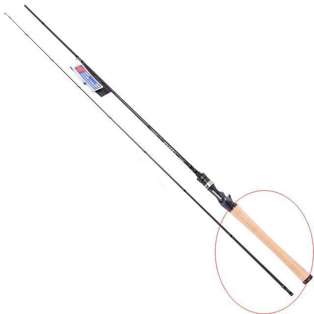 Tsurinoya Casting Fishing Rod 1.95M 2 Section L Power Carbon Fiber Lure Rod-Baitcasting Rods-Angler' Store-Yellow-Bargain Bait Box