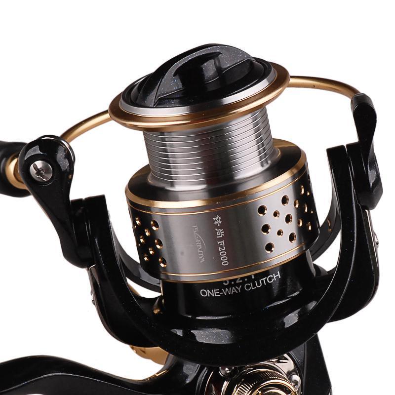 Tsurinoya F2000 Spinning Fishing Reel + Metal Spare Spool 9Bb 5.2:1 Saltwater-Spinning Reels-Angler&#39; Store-Bargain Bait Box