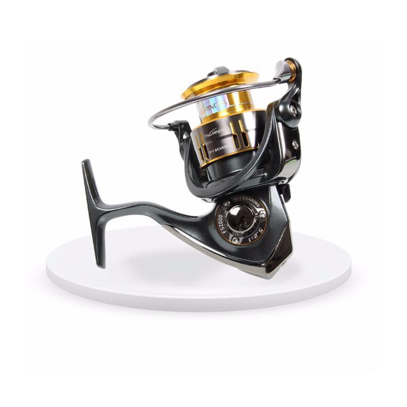 Tsurinoya Fs2000 Spinning Fishing Reel 9+1Bb/ 5.2:1/5Kg Metal Spool Screw-Spinning Reels-Bassking Fishing Tackle Co,Ltd Store-FS2000-Bargain Bait Box