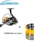 Tsurinoya Fs2000 Spinning Fishing Reel 9+1Bb/ 5.2:1/5Kg Metal Spool Screw-Spinning Reels-Bassking Fishing Tackle Co,Ltd Store-FS2000-Bargain Bait Box