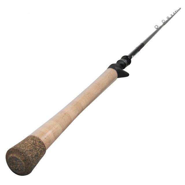 Tsurinoya Leoparo 762Hc Casting Fishing Rod 2.28M 2 Section Carbon Fiber Lure-Baitcasting Rods-Angler&#39; Store-Black-Bargain Bait Box