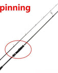 Tsurinoya Spinning/Casting Fishing Rod 1.98M 2.13M 2 Section M/Ml Power Carbon-Baitcasting Rods-Hepburn's Garden Store-White-1.98m-Bargain Bait Box