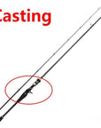 Tsurinoya Spinning/Casting Fishing Rod 1.98M 2.13M 2 Section M/Ml Power Carbon-Baitcasting Rods-Hepburn's Garden Store-Yellow-1.98m-Bargain Bait Box