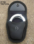 Ttgtactical Enhanced Molded Single Handcuff Case Deluxe Black Nylon Police-Hunting Bags-TTGTACTICAL Store-Black-Bargain Bait Box