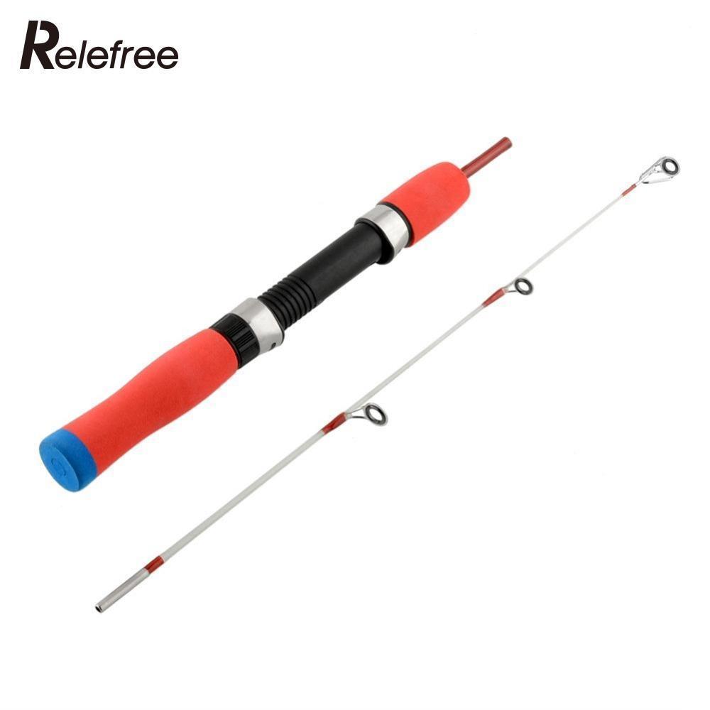 Ul 2 Section Fishing Raft Rod 60Cm 24&quot; Ice Pen Super Soft Spinning Casting-Ice Fishing Rods-U &amp; I Store-Bargain Bait Box