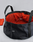 *Ultra-Light 8.5L Portable Folding Washbasin Camping Basin Outdoor Survival-Skydive Vincent Store-Red-Bargain Bait Box