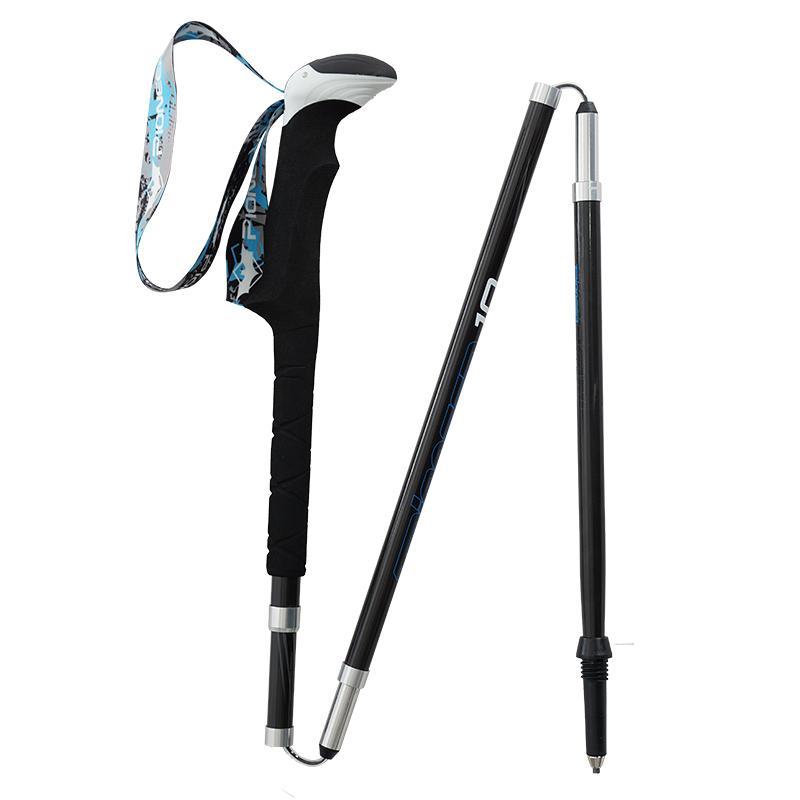 Ultra-Light Adjustable Folding Camping Hiking Walking Stick Alpenstock-TAP Outdoor Products Mall-110CM-Bargain Bait Box