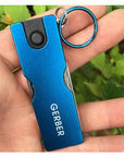 Ultra-Thin Multi Function Nail Clippers Combination Tools With Led Lights-Bao Zhibao Outdoor Store-GBzjj 7 in 1-blue-Bargain Bait Box