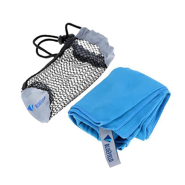 Ultralight Compact Quick Drying Towel Camping Hiking Hand Face Towel Outdoor-Yue Che Store-Blue-Bargain Bait Box