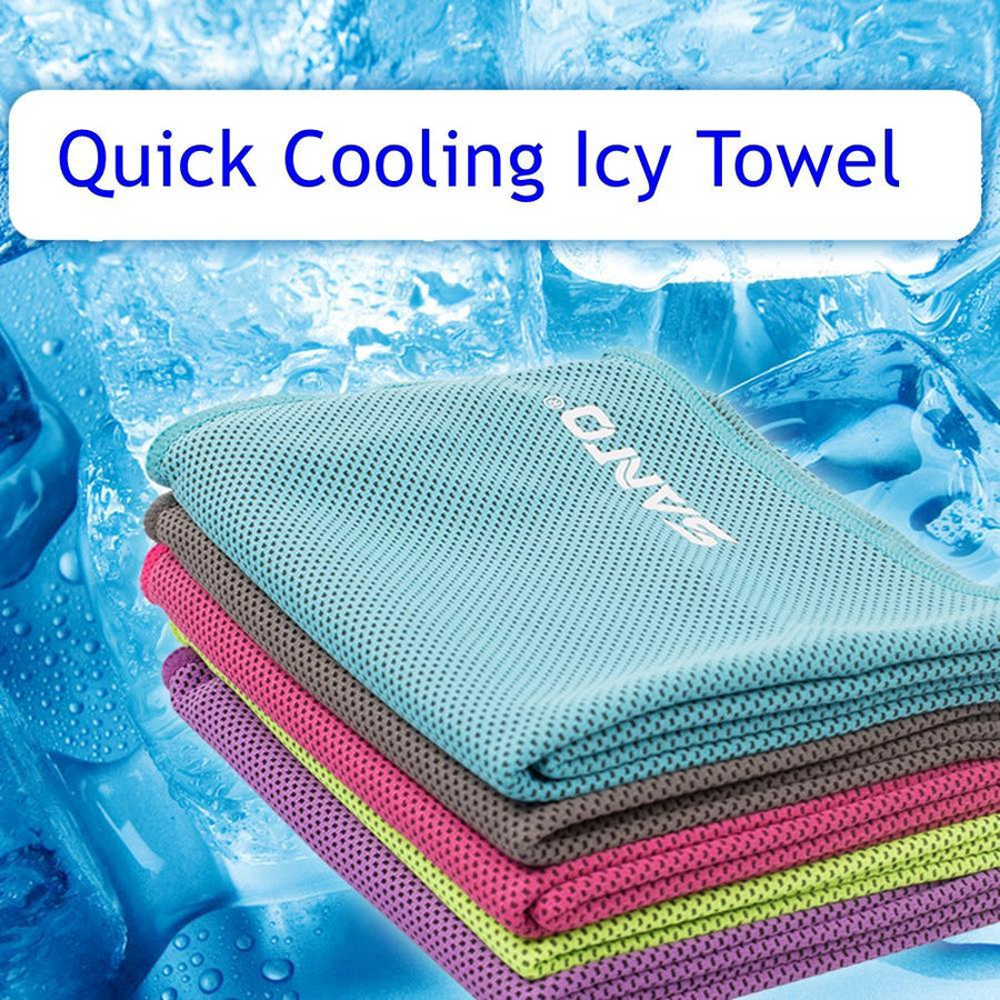 Ultralight Compact Quick Drying Towel Icy Cold Cool Artifact Ice Camping-Mount Hour Outdoor Co.,Ltd store-Green-Bargain Bait Box