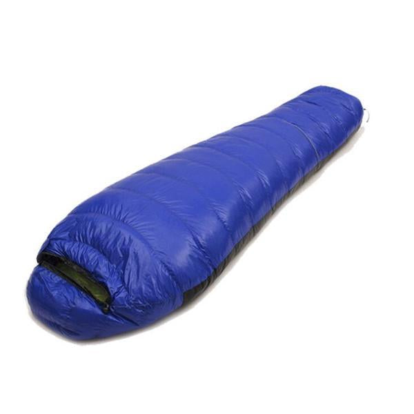 Ultralight Down Sport Hiking Sleeping Bags Outdoor Winter Camping Duck Down-YunChengXiang Outdoor Store-800G blue-Bargain Bait Box