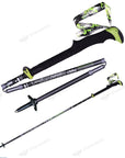 Ultralight Folding Nordic Walking Stick Carbon Fiber Trail Running Hiking-Shop3109078 Store-black S-Bargain Bait Box
